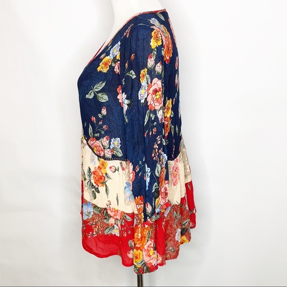 Boho Peasant Top (S) - Picture 5 of 9